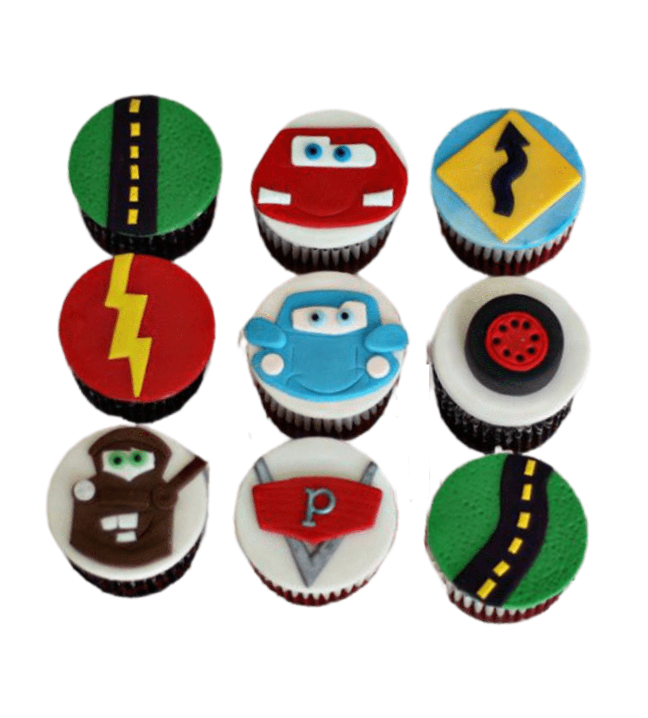 Cupcakes Cars