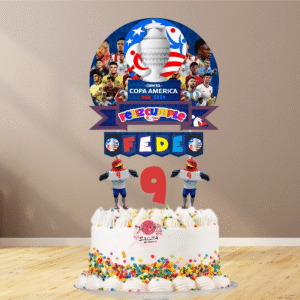 Copa America 2024 Cake Topper