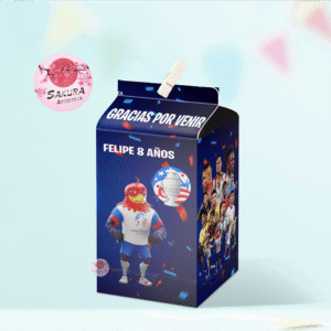 Copa America caja souvenirs