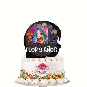 Intensamente Cake Topper