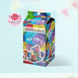 Intensamente caja souvenirs