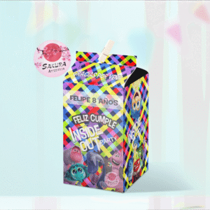 Intensamente caja souvenirs