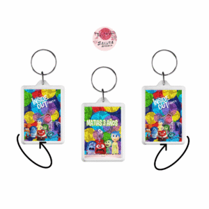 llaveros Intensamente x10