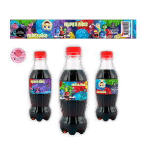 Intensamente Etiquetas x12 para refrescos 250cc