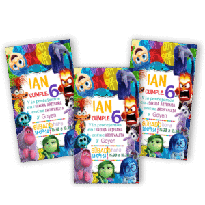 Intensamente tarjetas fisicas + Digital de regalo