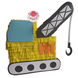 Piñata construcción camion