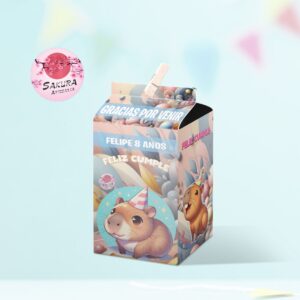Capibara caja souvenirs