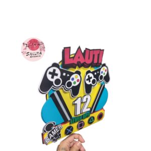 playstation game cake Toppers 3d