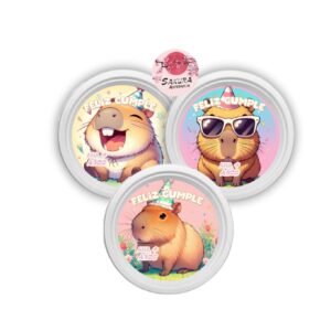 Capibara Platos x10 15x2mm