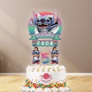 Stitch Live Action cake Toppers