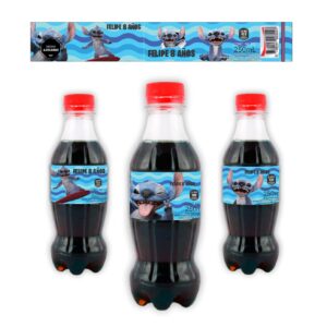 Stitch Etiquetas x12 para refrescos 250cc
