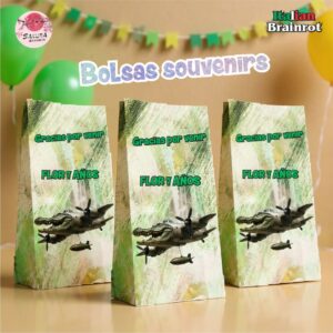 cocodrilo bombardino Bolsa souvenirs italian brainrot