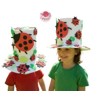 Galera Mariquitas Blanca Primavera