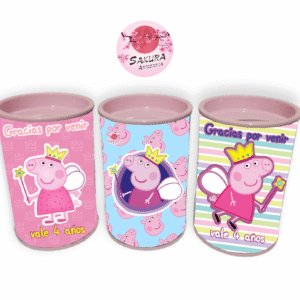 Peppa Pig Princesa Alcancía Souvenirs