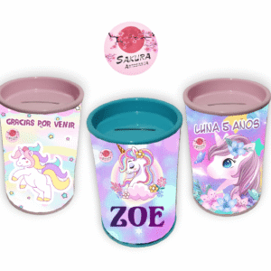 Unicornio Alcancía Souvenirs