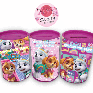 Paw Patrol Skye y Everest Alcancía Souvenirs