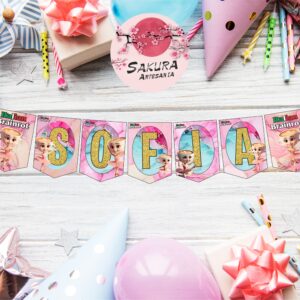 Ballerina Capuchina Banderín con Nombre