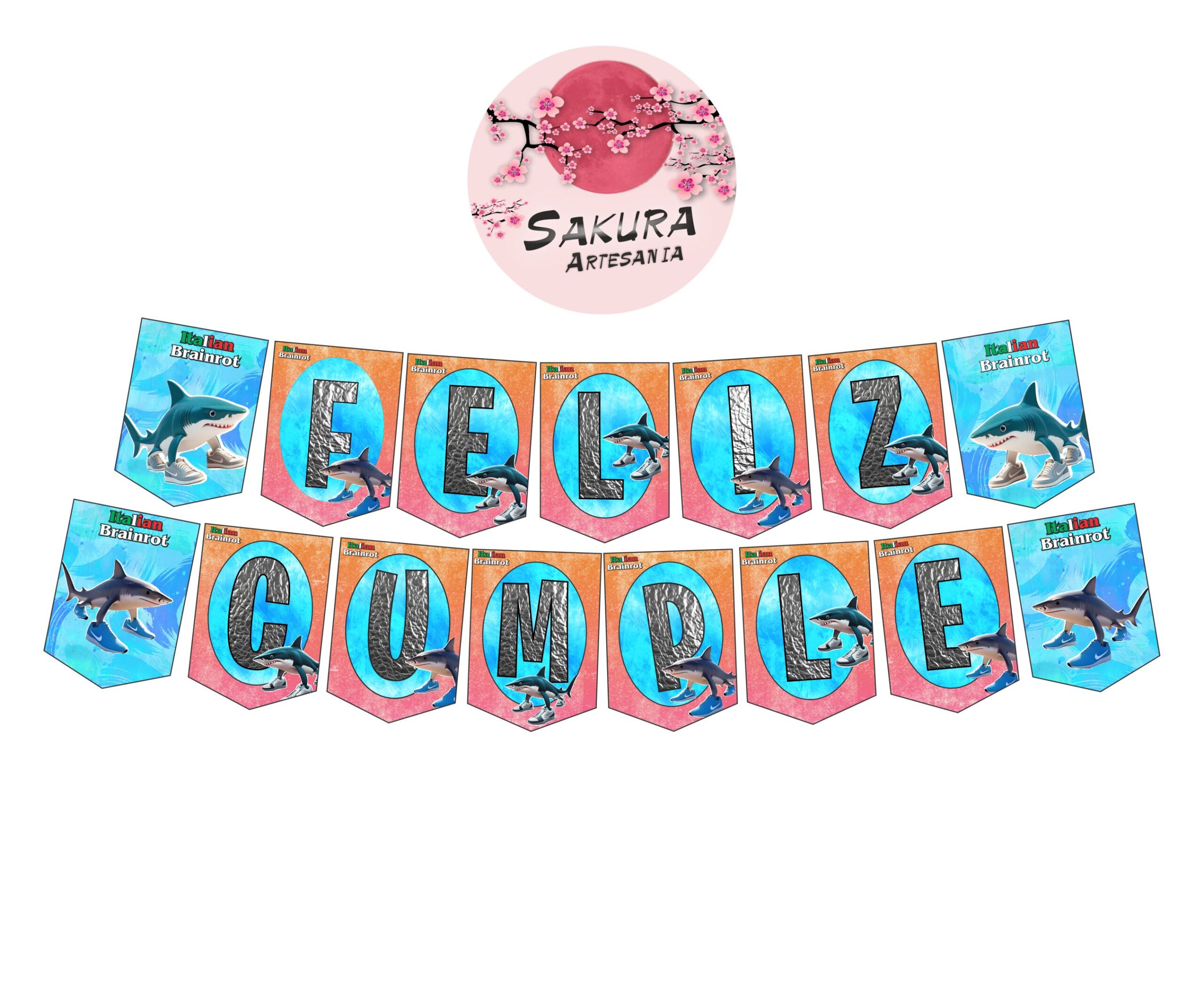 Pack italian brainrot Trealalero tralala - Imagen 3