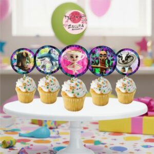 cupcake topper italian brainrot x10