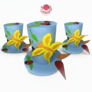 Galera Celeste Primavera Mariposas