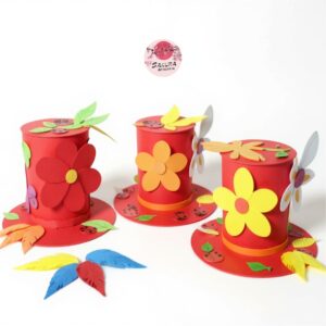 Galera Roja Primavera flores