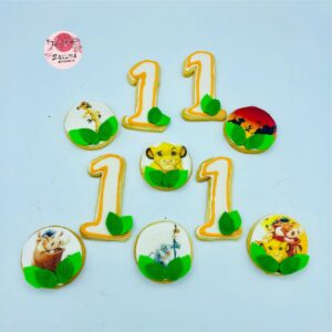 Galletas rey León x12