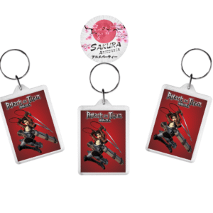 llaveros Ataque a los titanes x10