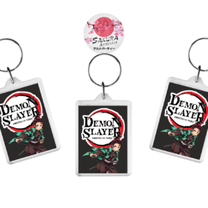 llaveros Demon Slayer x10