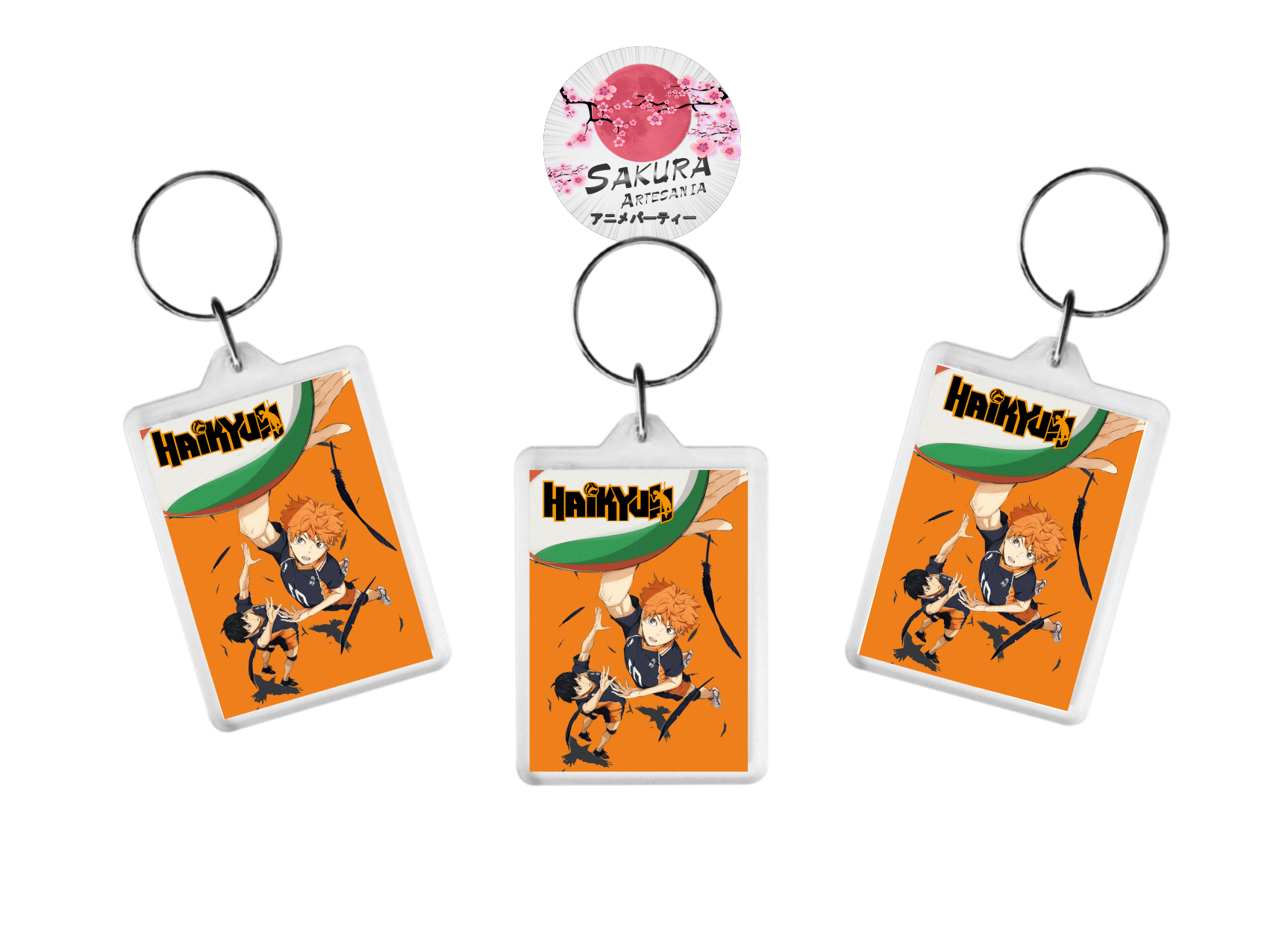 llaveros Haikyuu! x10