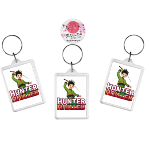 llaveros Hunter x Hunter x10