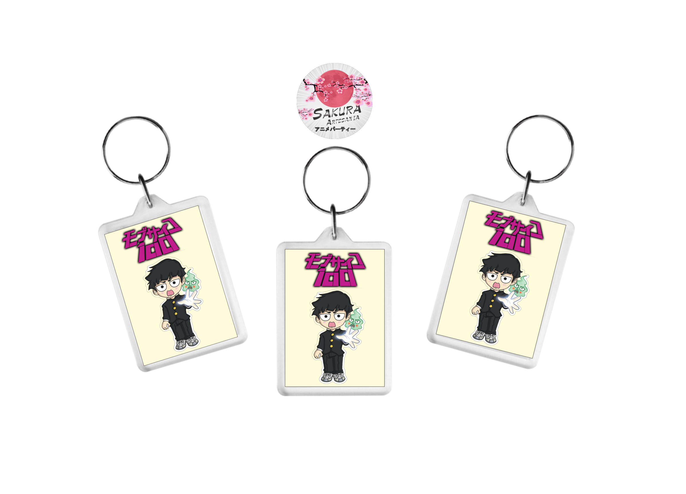 llaveros Mob Psycho 100- x10