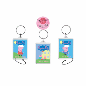 llaveros Peppa pig x10
