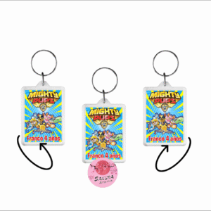 llaveros paw patrol mighty pups x10