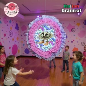 Piñata Vaca saturno saturnita